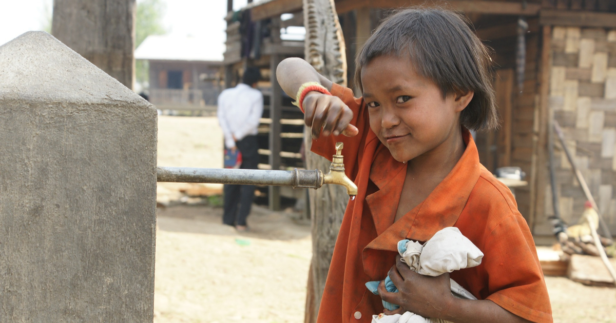 Child in local village