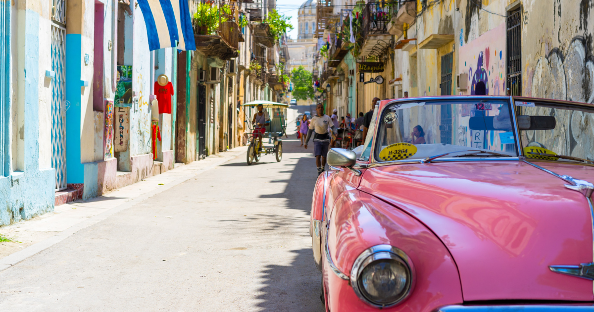 Classic car in Havana