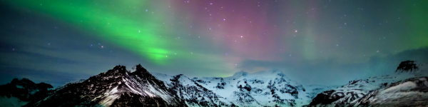 The Northern Lights over Southern Iceland