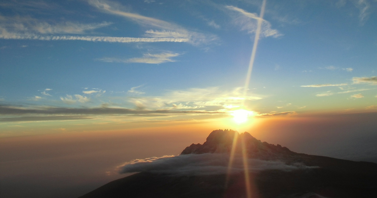 Kilimanajro Route to Summit