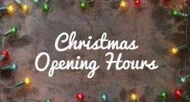 Christmas Opening Hours