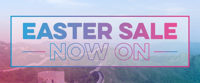 Easter Sale Now On!