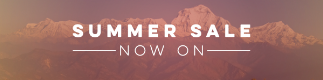 Summer Sale Now On!