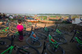 Cycling in Burma