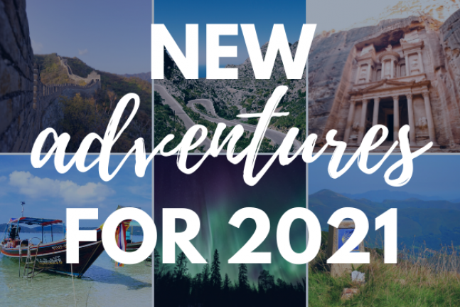 Brand New Adventures for 2021