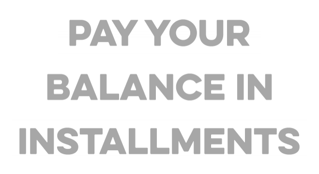 Pay in installments