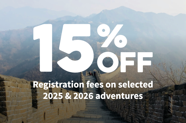 Long Haul Treks & Cycles: Save 15% When You Register!