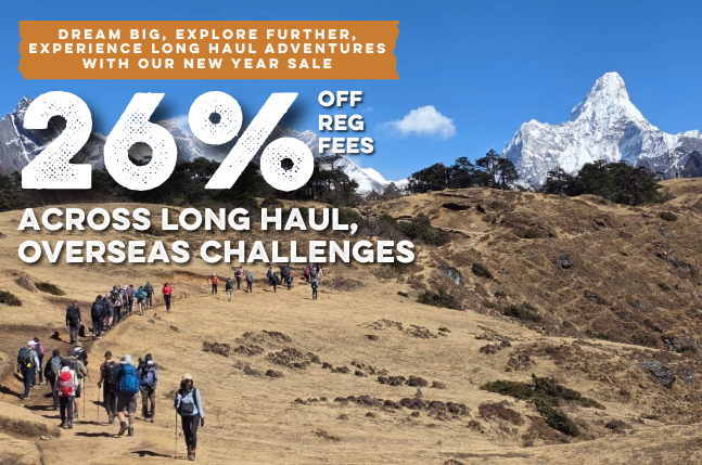 Dream Big in 2026: 26% Off Overseas Fundraising Challenges!